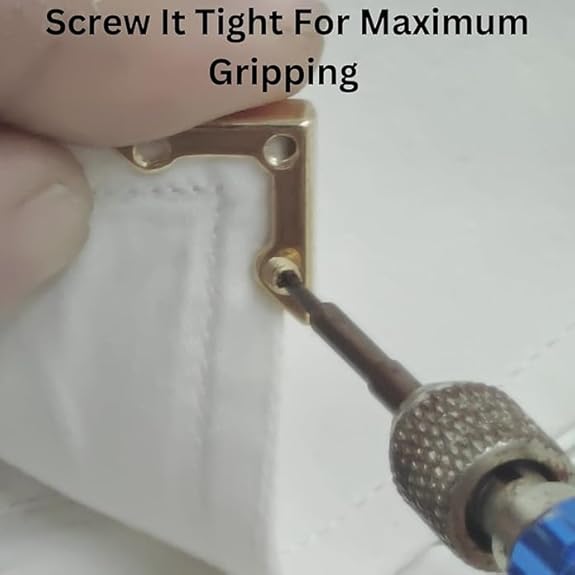 Ani Accessories | How to fix gold Intricate with Rhine stone Metal Collar Tip on the shirt with screw