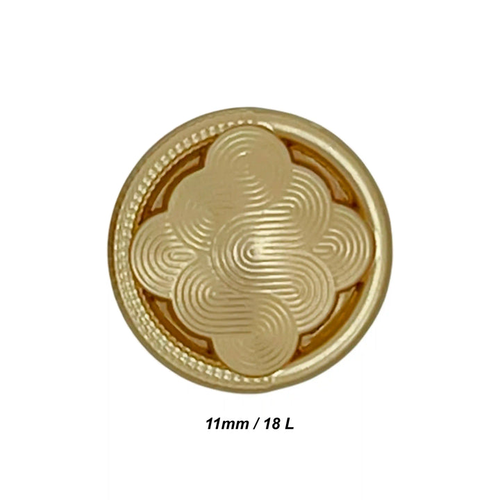 Intricate Line 11mm Shirt Button