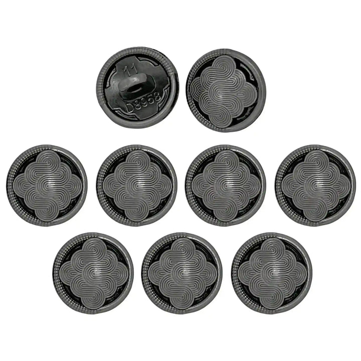 Intricate Line 11mm Shirt Button