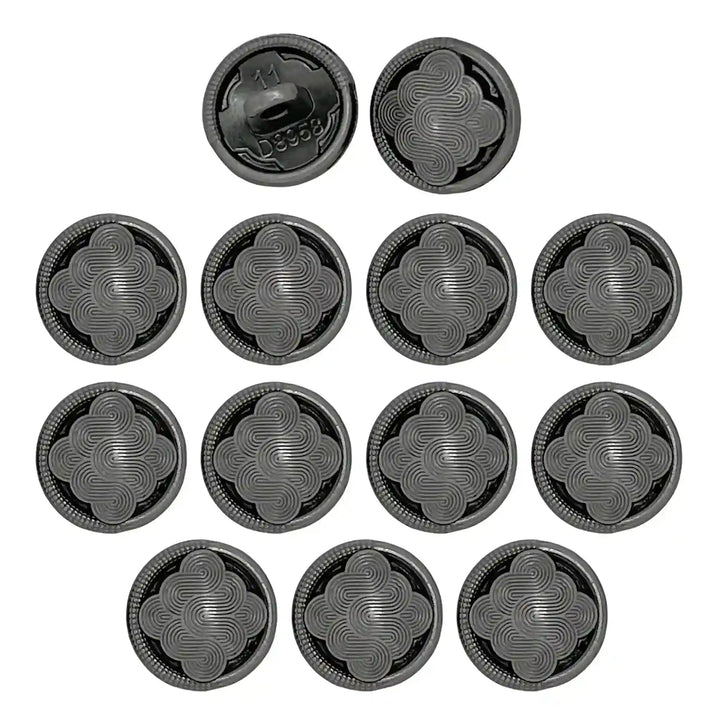 Intricate Line 11mm Shirt Button