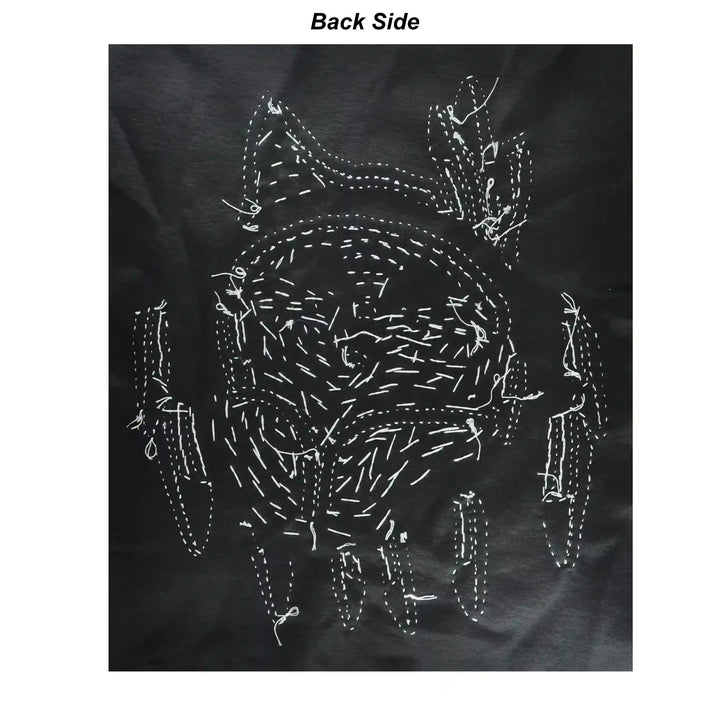 Dream Catcher Kitty - Beaded Sew Large Patch