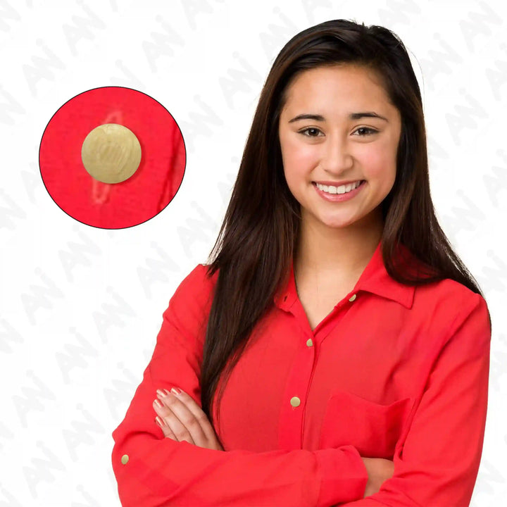 Light Oak Wooden Buttons | 13mm