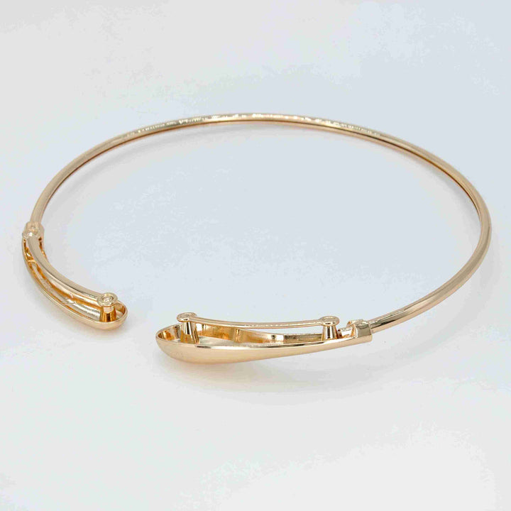 Hasli Choker Necklace – Bold Statement Metal Jewelry for Women