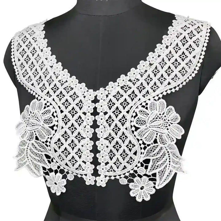 Floral Style V Necklines Patch