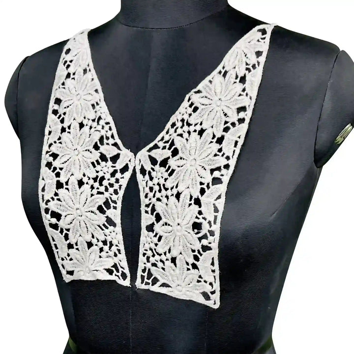 2 Part V Neckline Patch