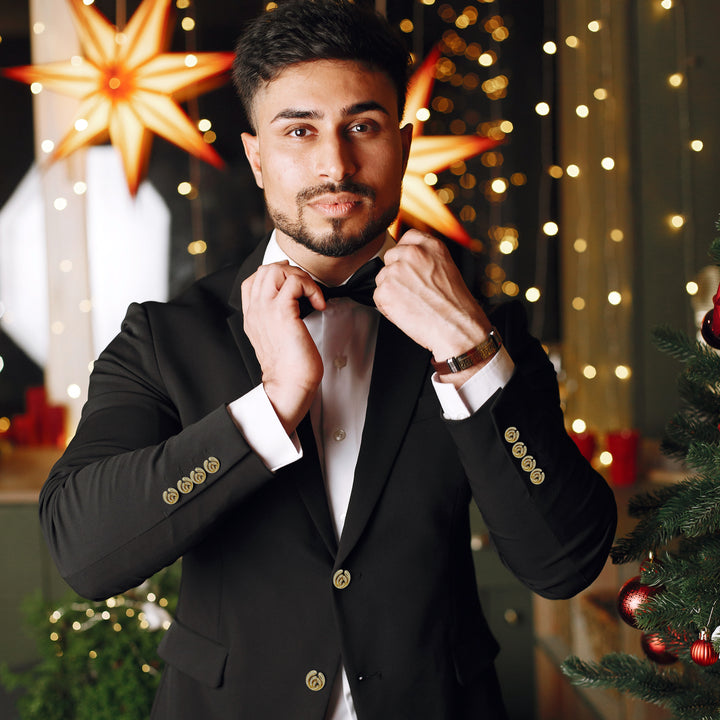 Twirling Elegance Metal Buttons