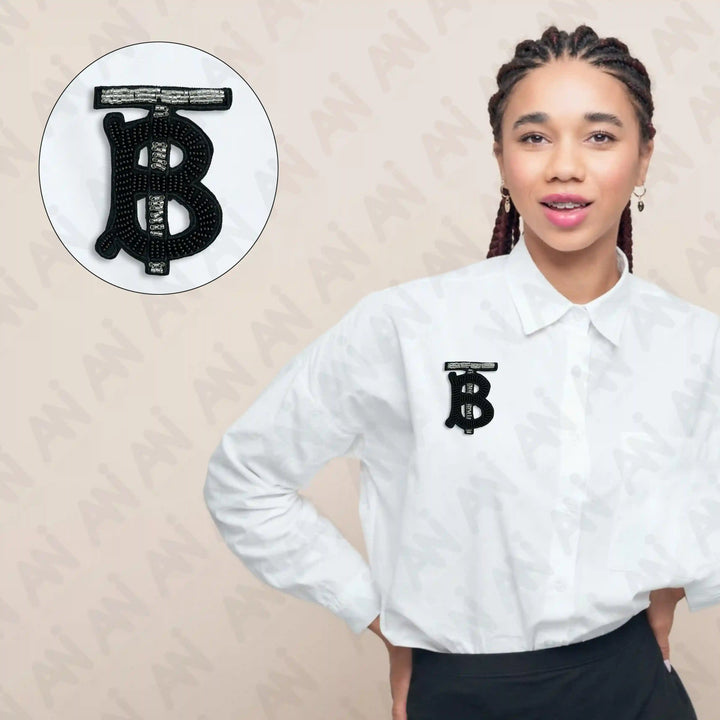 Letter B Beads Patch