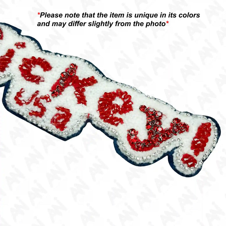 Mickey Usa Bead Patch