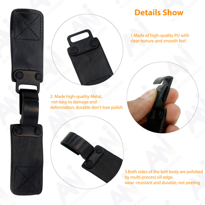 Pu Toggle Metal Buckle | 2 Piece