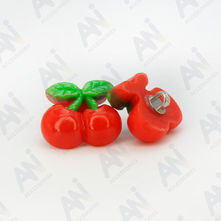 Cherry Fruit Buttons