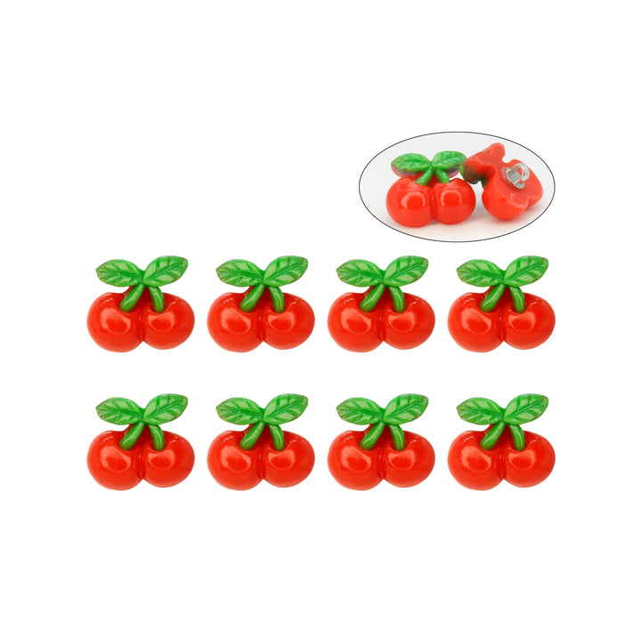 Cherry Fruit Buttons