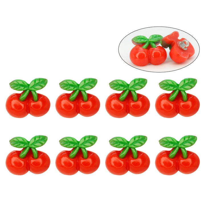 Cherry Fruit Buttons