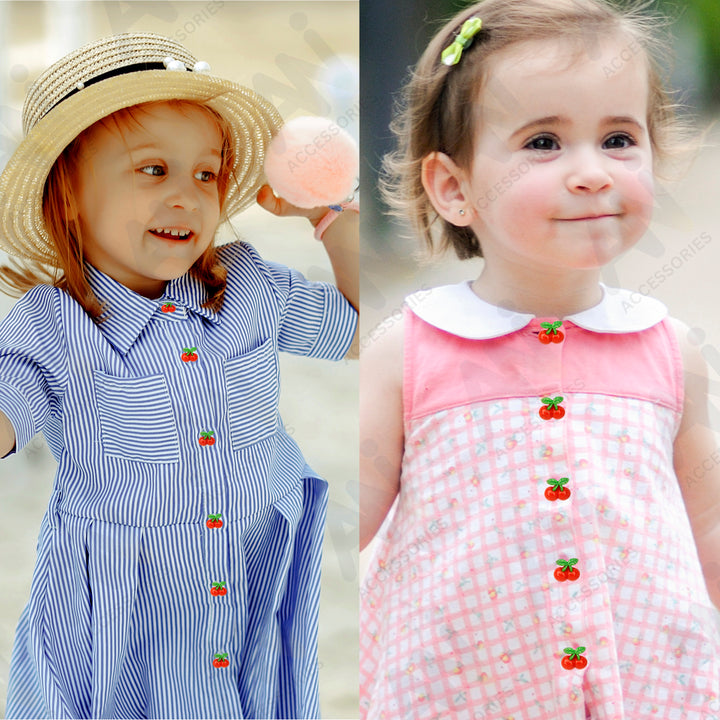 Cherry Fruit Buttons