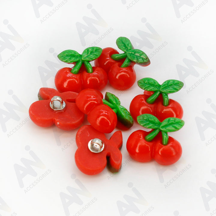 Cherry Fruit Buttons