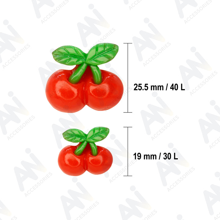 Cherry Fruit Buttons