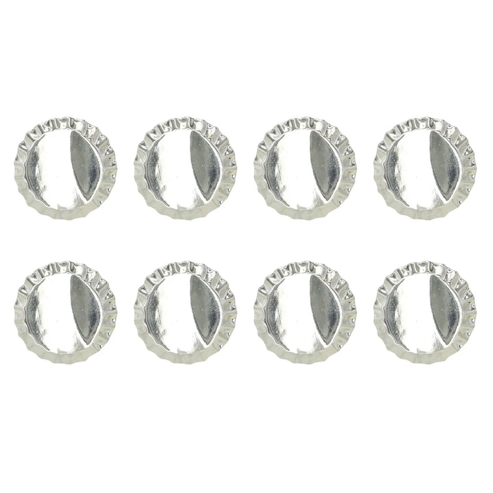 Set of 8 sleek, big-size buttons by Ani Accessories, these buttons never fade, and give a bold touch to your garments