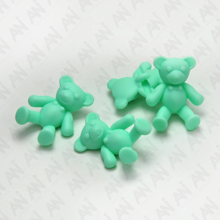 3D Sew on Silicon Teddy Bear Embellishment