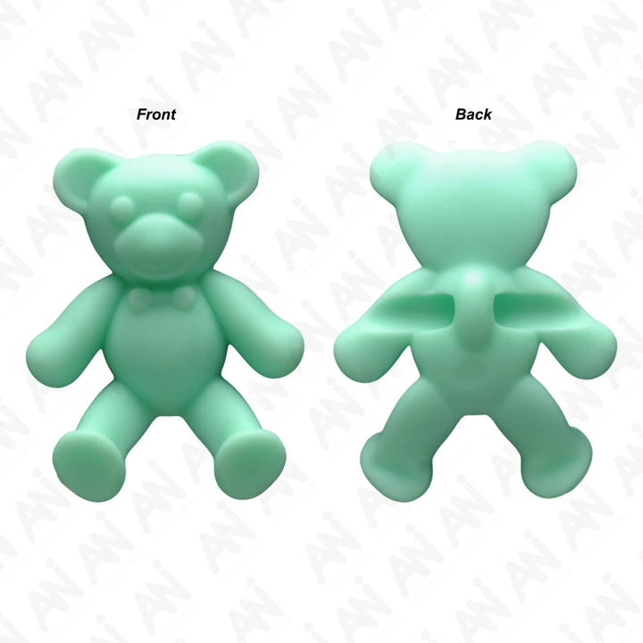 3D Sew on Silicon Teddy Bear Embellishment