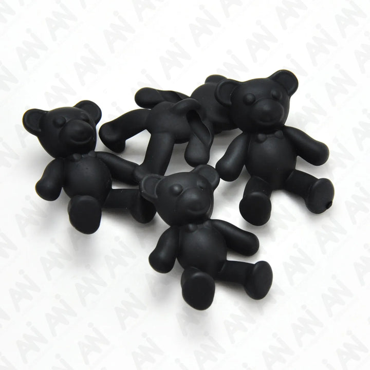 3D Sew on Silicon Teddy Bear Embellishment