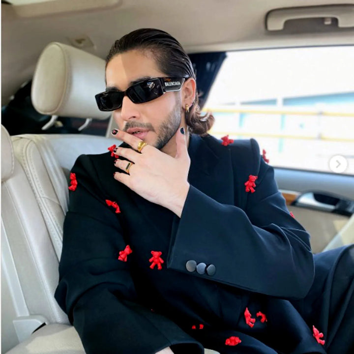 3D Sew on Silicon Teddy Bear Embellishment