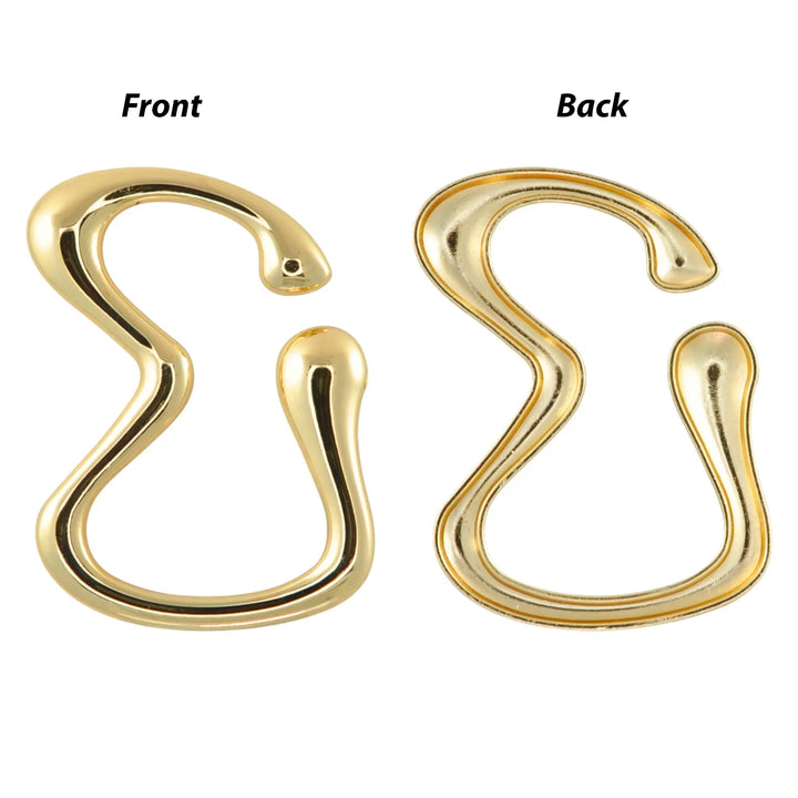 Modern S-Shape Curved Metal Buckle