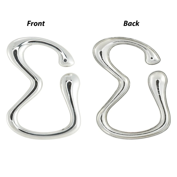 Modern S-Shape Curved Metal Buckle