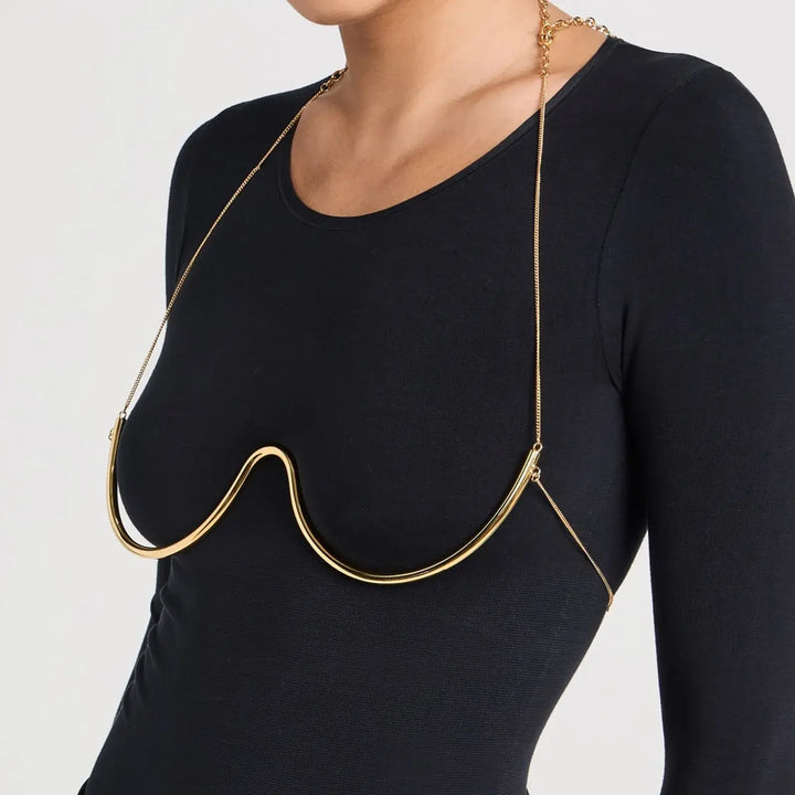 Under Bust Body Chain For Women's Fashion
