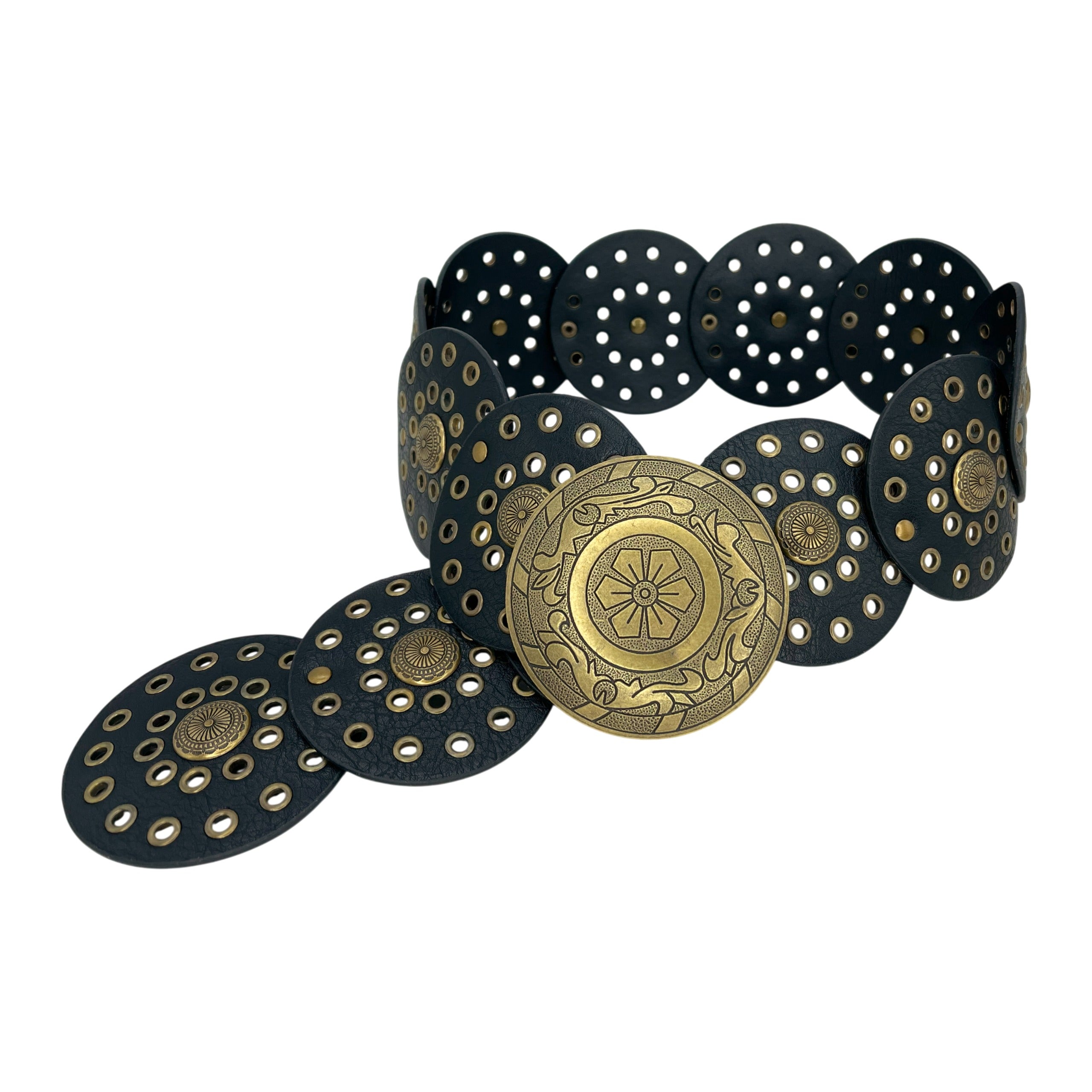 Big Metallic Disk Moroccan Boho Belt – Ani Accessories