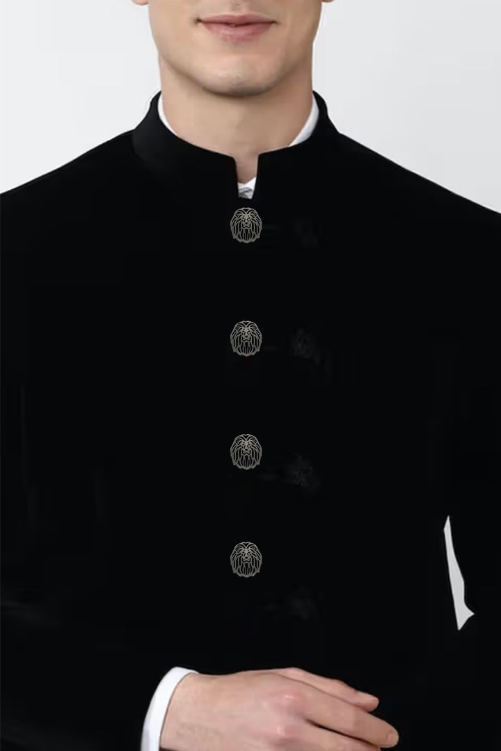 Laser Cut Lion Metal Buttons