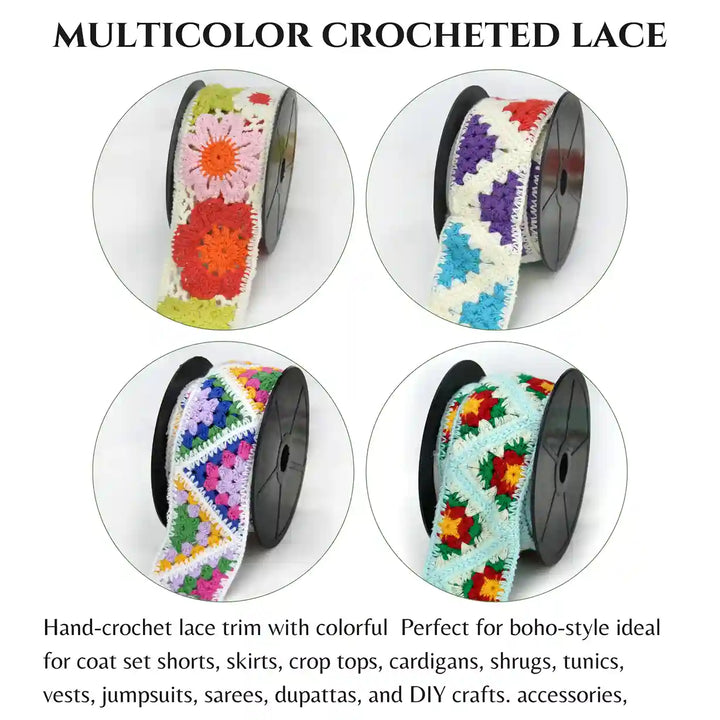 Crochet Granny Lace | 2 Meters