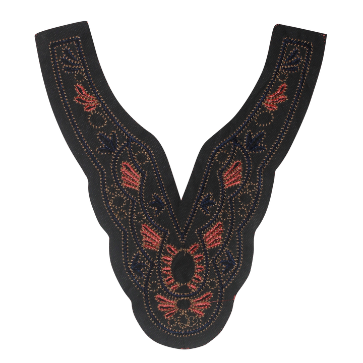 Floral Mesh Round Sweetheart Neckline