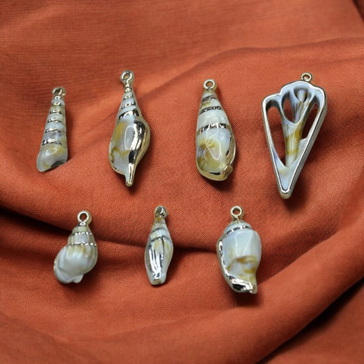 Conch Seashell Charms
