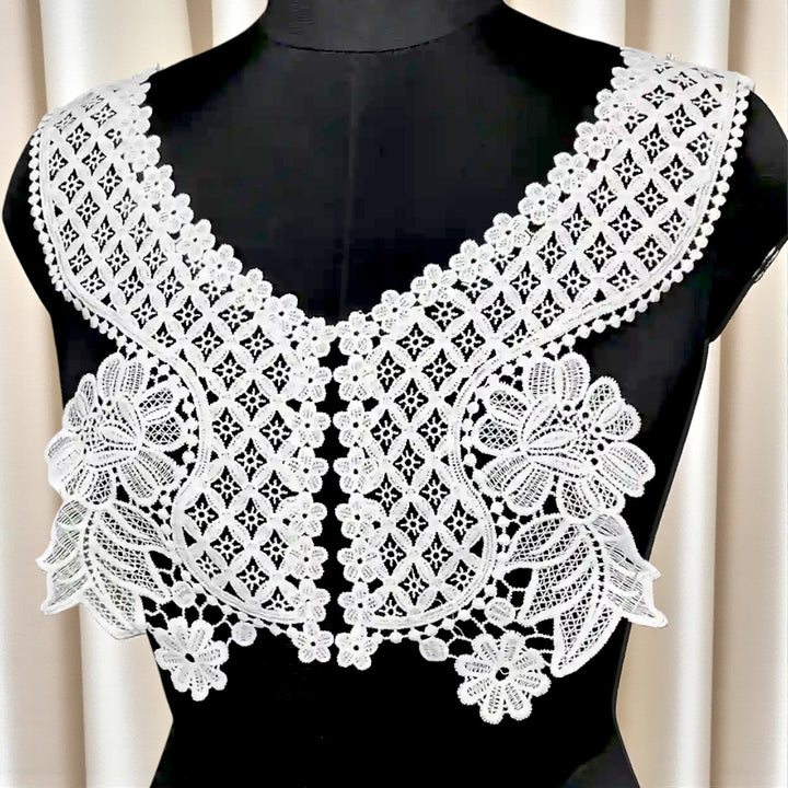 Floral Style V Necklines Patch