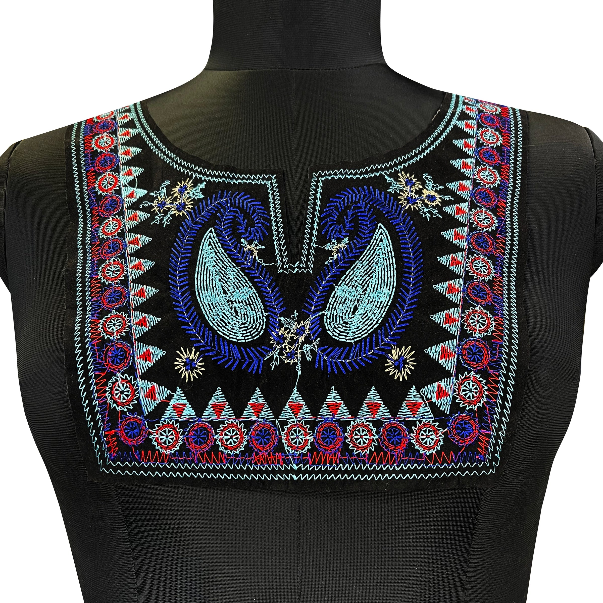 Embroidered Necklines