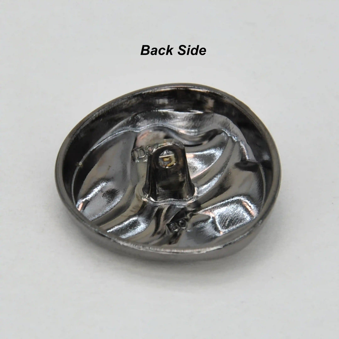 Fluid Ripples Metal Buttons | 18mm (28L), 23mm (36L) & 30mm (47L)