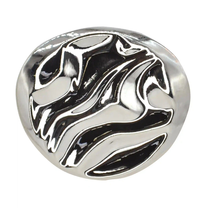 Fluid Ripples Metal Buttons | 18mm (28L), 23mm (36L) & 30mm (47L)