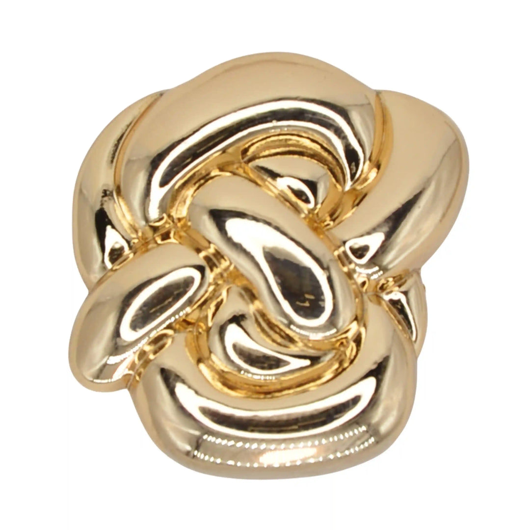 Knot Design Metal Buttons | 15mm(24L) & 23mm(36L)