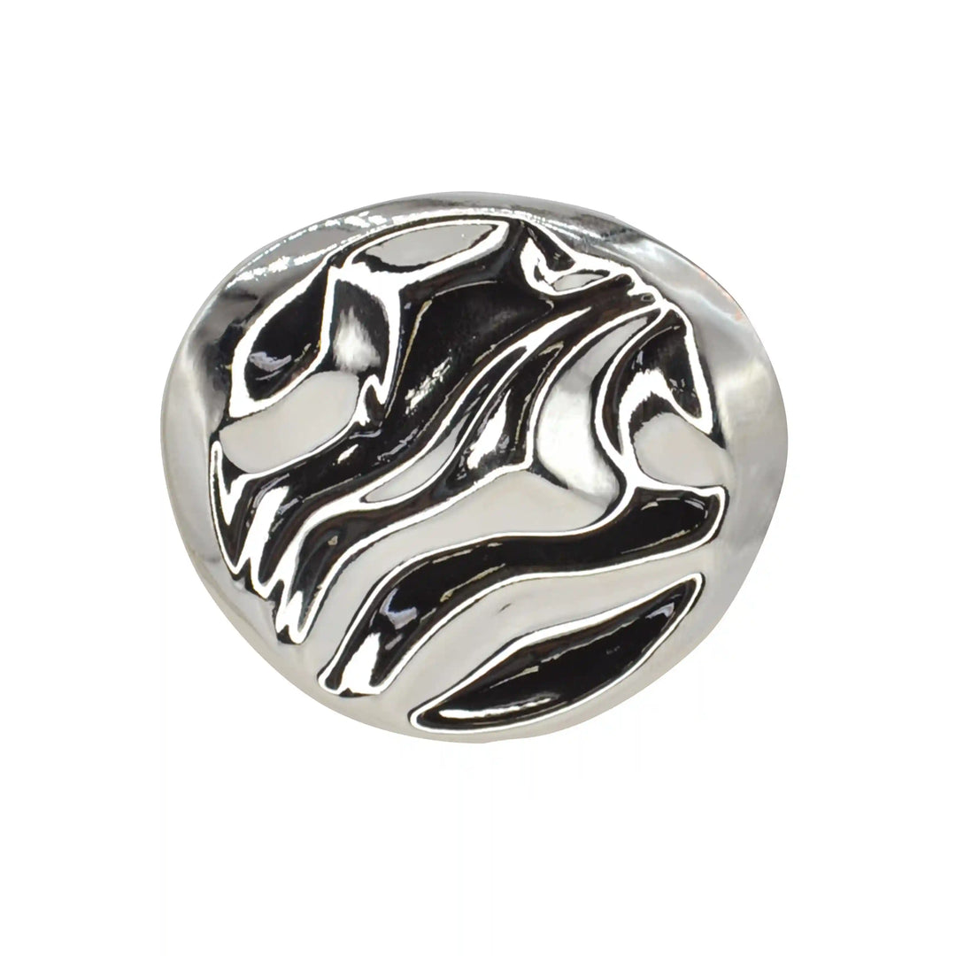 Fluid Ripples Metal Buttons | 18mm (28L), 23mm (36L) & 30mm (47L)