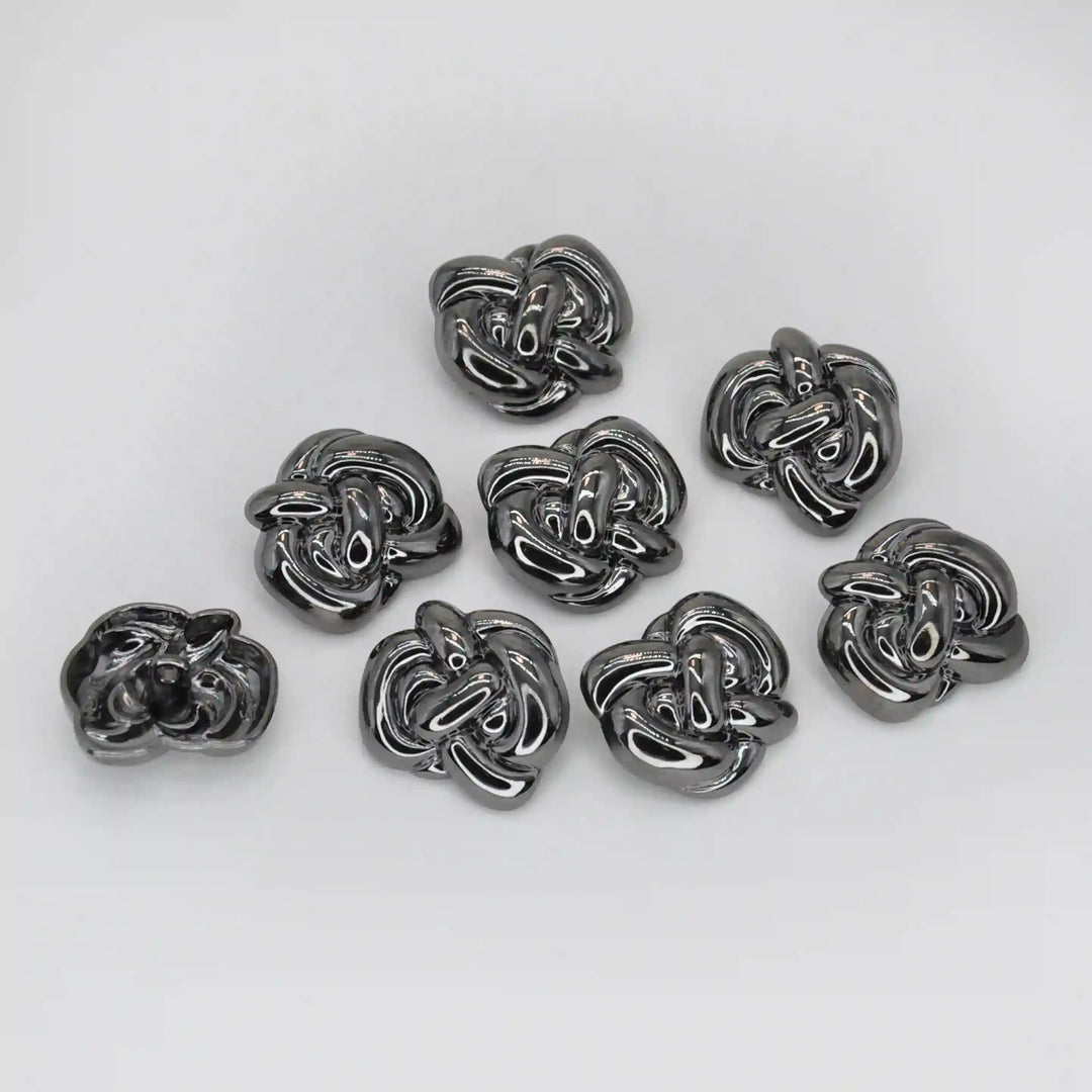 Knot Design Metal Buttons | 15mm(24L) & 23mm(36L)
