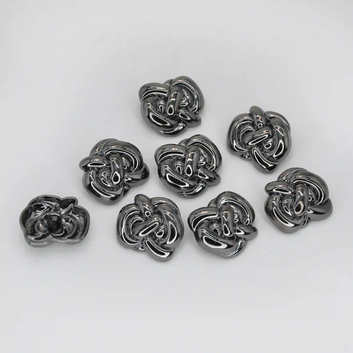 Knot Design Metal Buttons | 15mm(24L) & 23mm(36L)