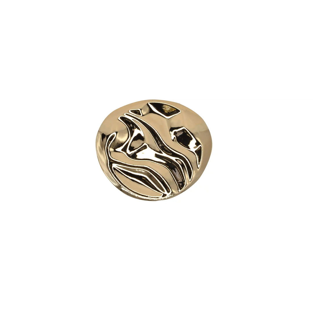 Fluid Ripples Metal Buttons | 18mm (28L), 23mm (36L) & 30mm (47L)