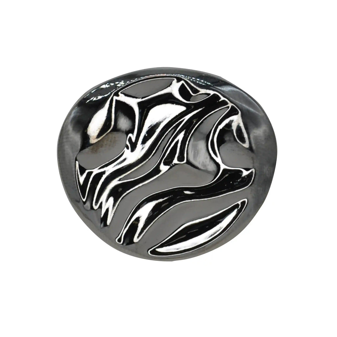 Fluid Ripples Metal Buttons | 18mm (28L), 23mm (36L) & 30mm (47L)