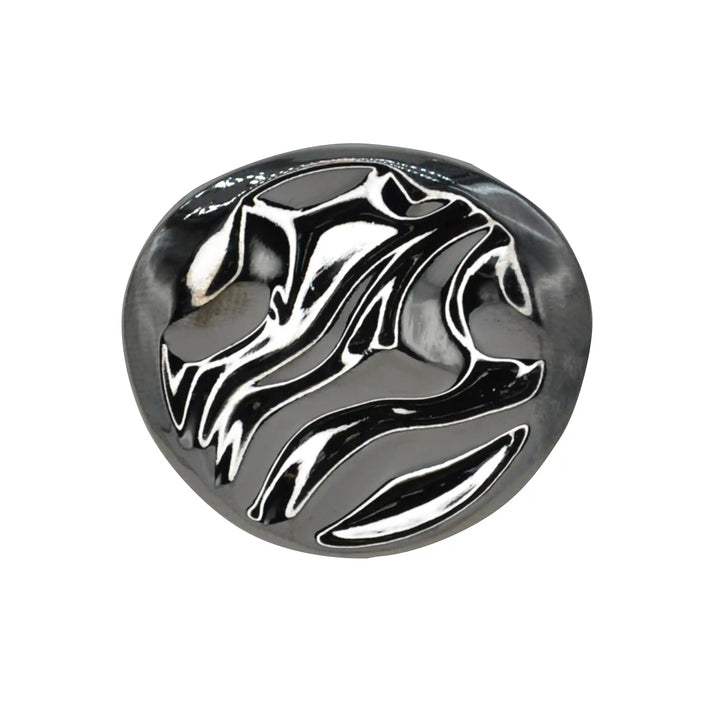 Fluid Ripples Metal Buttons | 18mm (28L), 23mm (36L) & 30mm (47L)