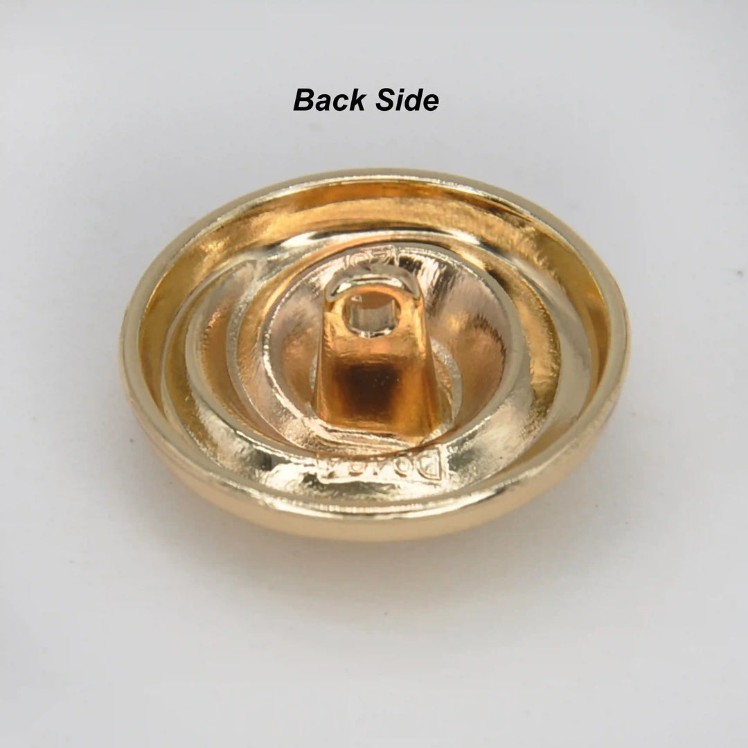 Spiral Style Metal Buttons | 23mm, 18mm & 15mm