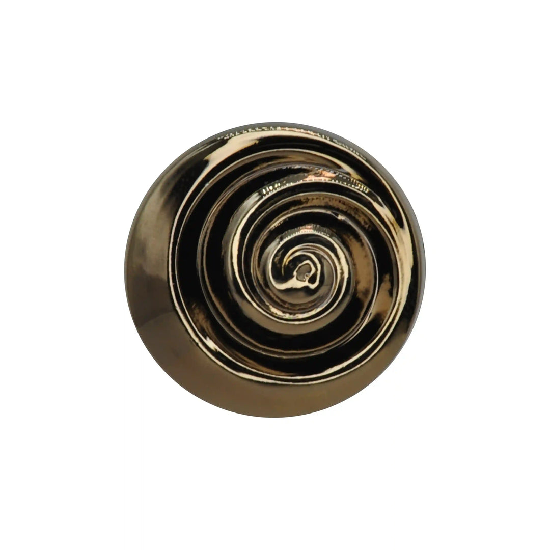 Spiral Style Metal Buttons | 23mm, 18mm & 15mm