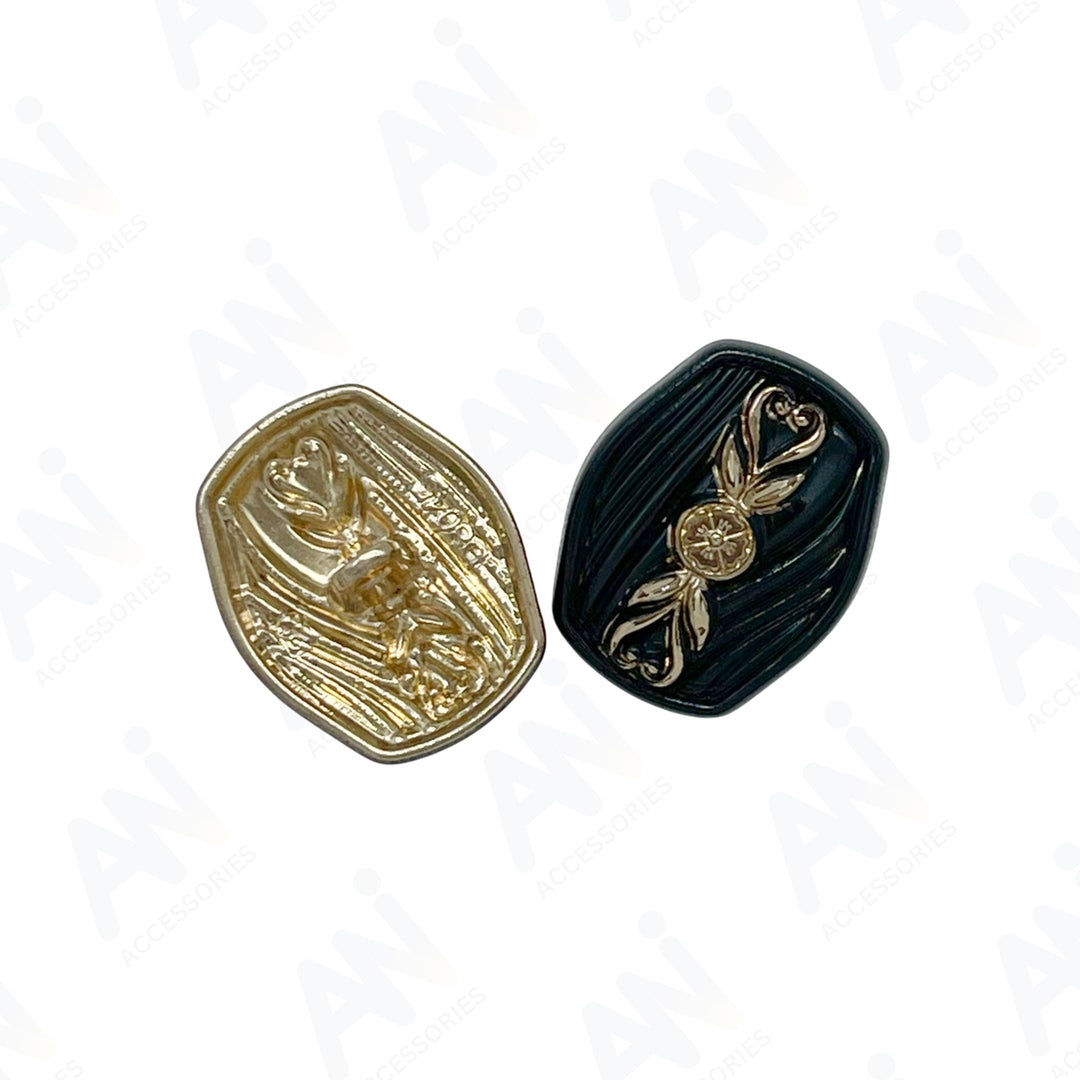 Metal Buttons for Clothing and Crafts