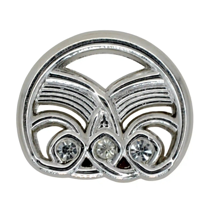 Molten Rhinestone Button | 23mm & 18mm