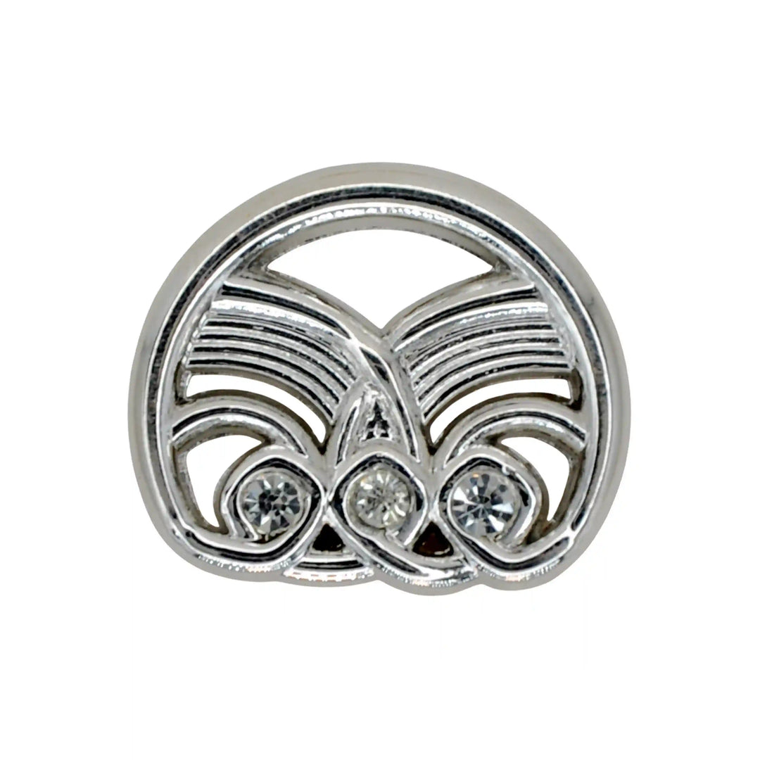 Molten Rhinestone Button | 23mm & 18mm