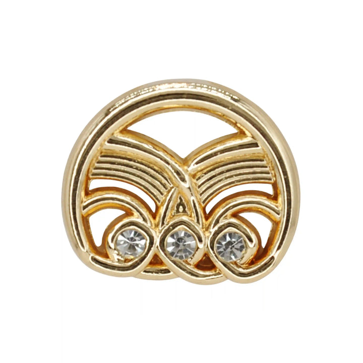 Molten Rhinestone Button | 23mm & 18mm