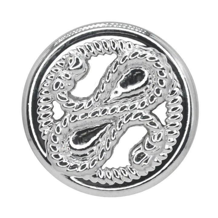 Intertwined Rope Monogram Button | 23mm & 18mm